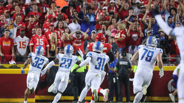 Detroit Lions defensive back Brian Branch